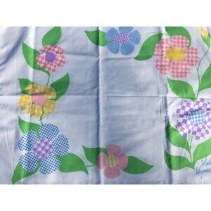 Anita Wagenvoord Burlington House Pillowcase Pair Vintage Gingham Flower | Cotto